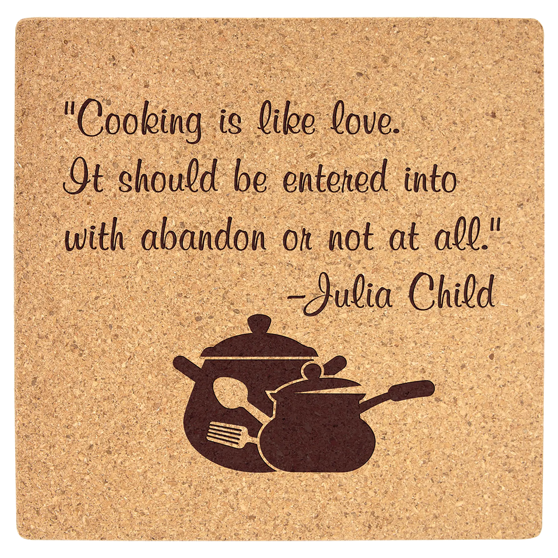 Cork Trivet - Custom JDS