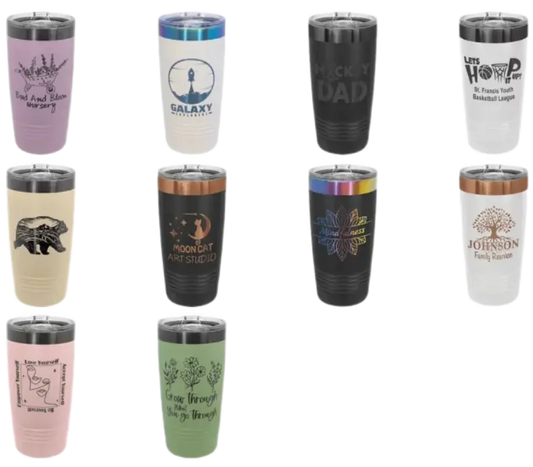 20 oz. Ion Plated Ringneck Tumbler - Customized JDS