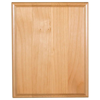 All American Red Alder Personalized Plaque with (Optional) Marble Acrylic Plate - Smalltown Connetchin