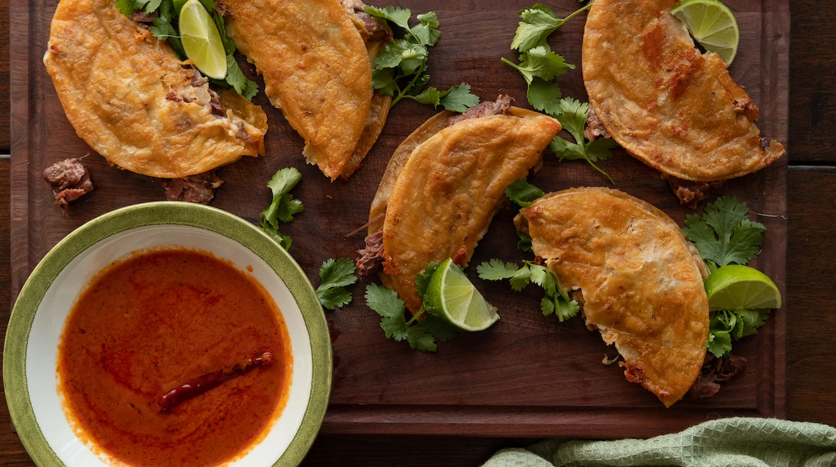 Venison Birria Tacos