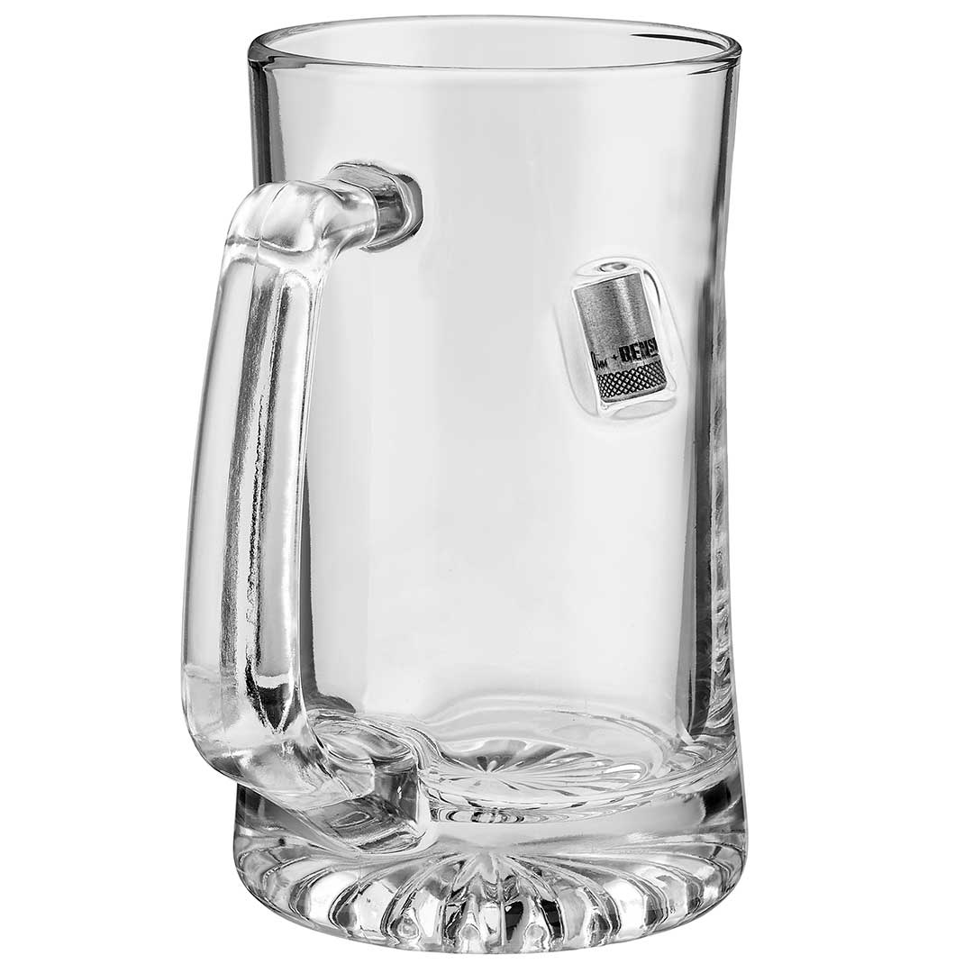 BenShot 10mm Socket 24 oz Beer Mug with embedded solid metal socket