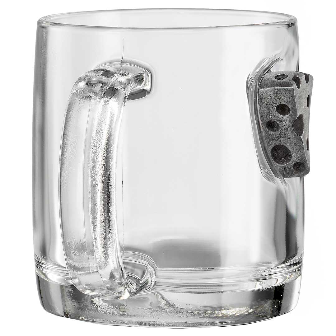 Glassware with Cheese Wedge Embedment with Customization