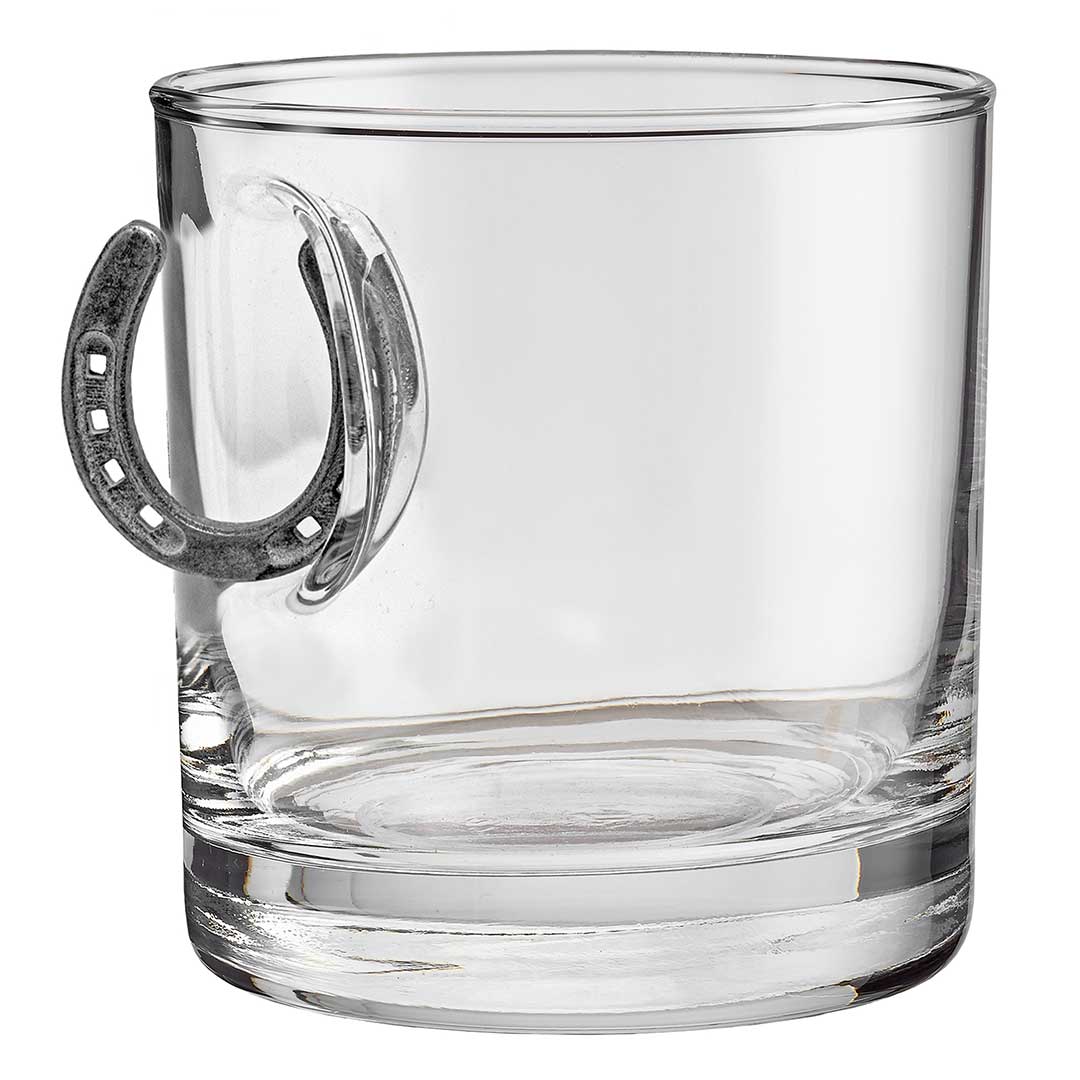 Glassware with Horseshoe Embedment