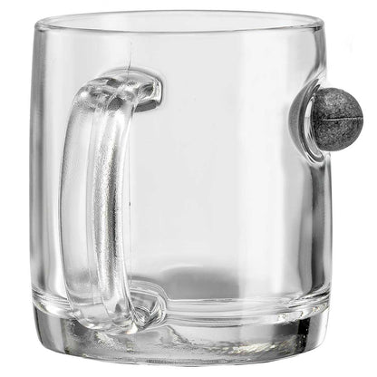 Glassware with Musket Ball Embedment