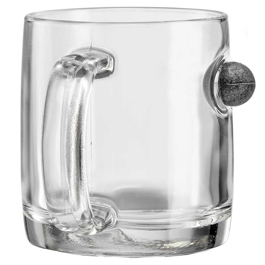 Glassware with Musket Ball Embedment