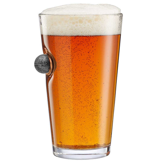 BenShot Musket Ball 16 oz Pint Glass