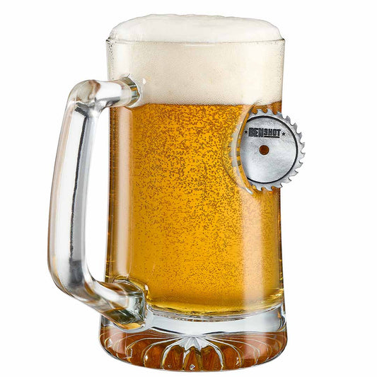 BenShot Saw Blade 24 oz Beer Mug