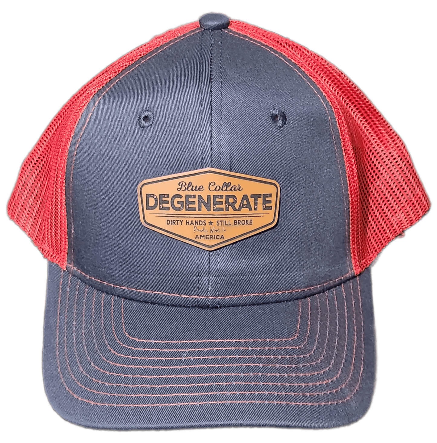 Blue Collar Degenerate (Snap - Back) - Smalltown Connetchin