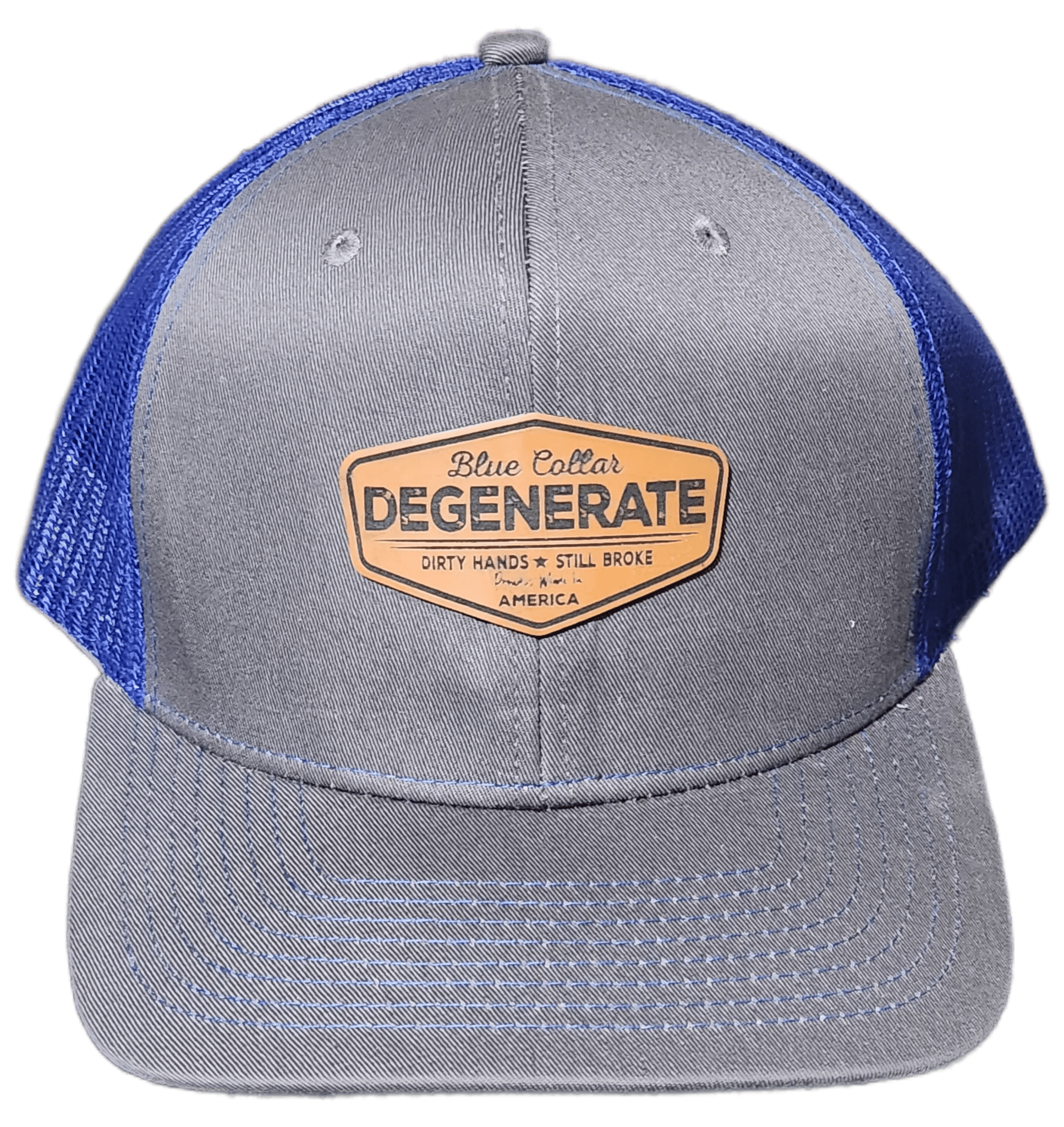 Blue Collar Degenerate (Snap - Back) - Smalltown Connetchin