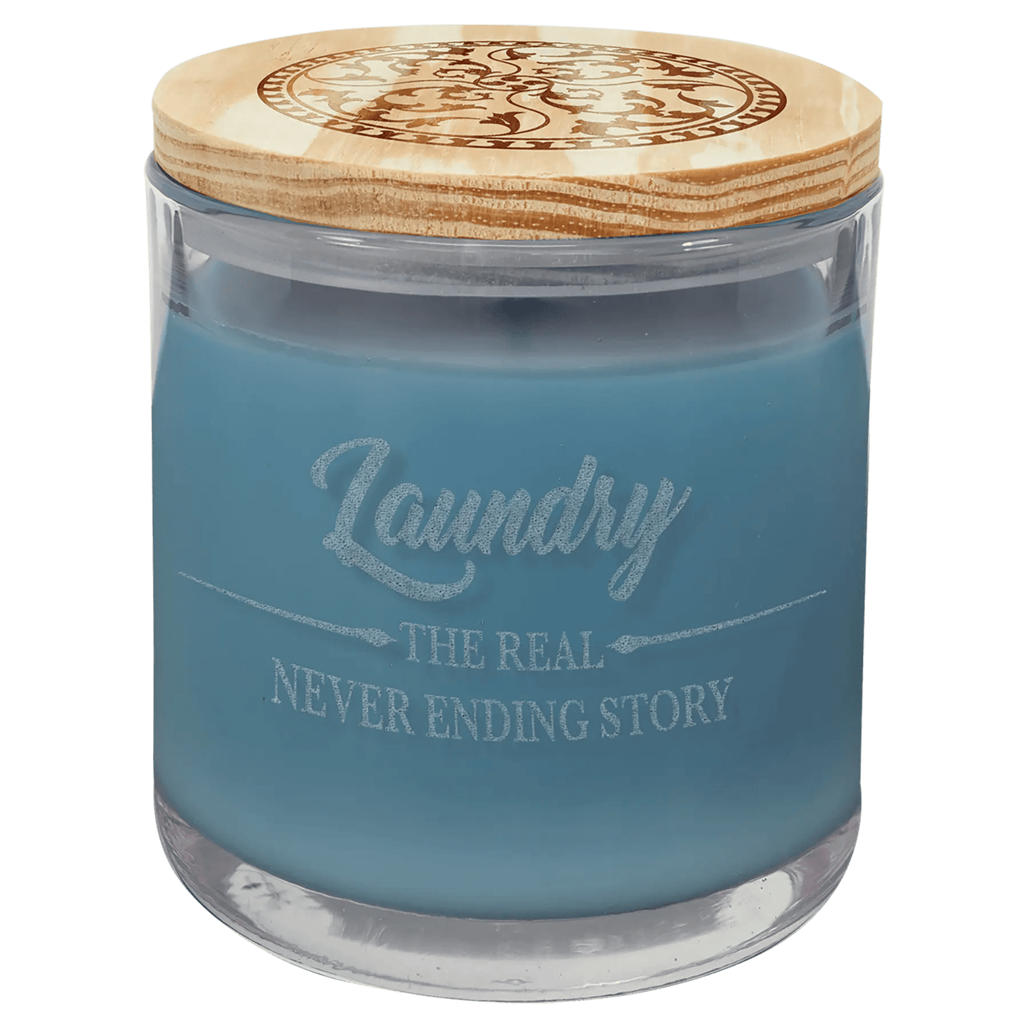 Candle with Wood Lid - 14 oz. - Custom - Smalltown Connetchin