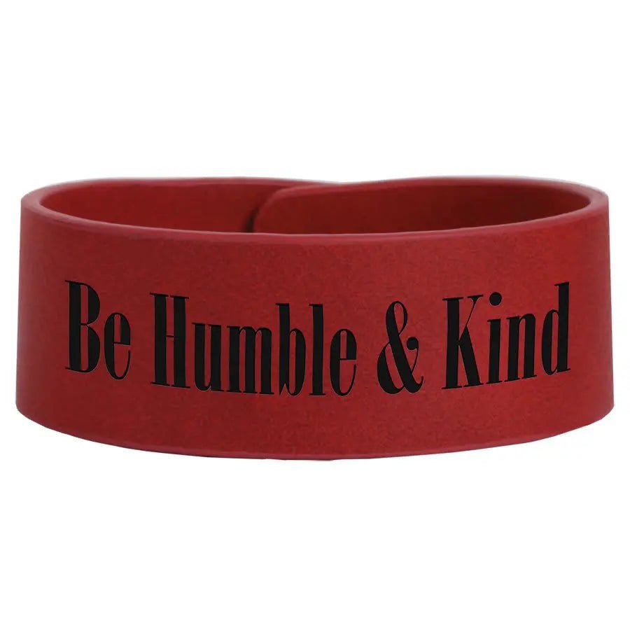 Custom Bracelets - Leatherette Cuff Bracelet