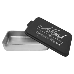 Custom Cake Pan with Lid - Laser Etched - Smalltown Connetchin