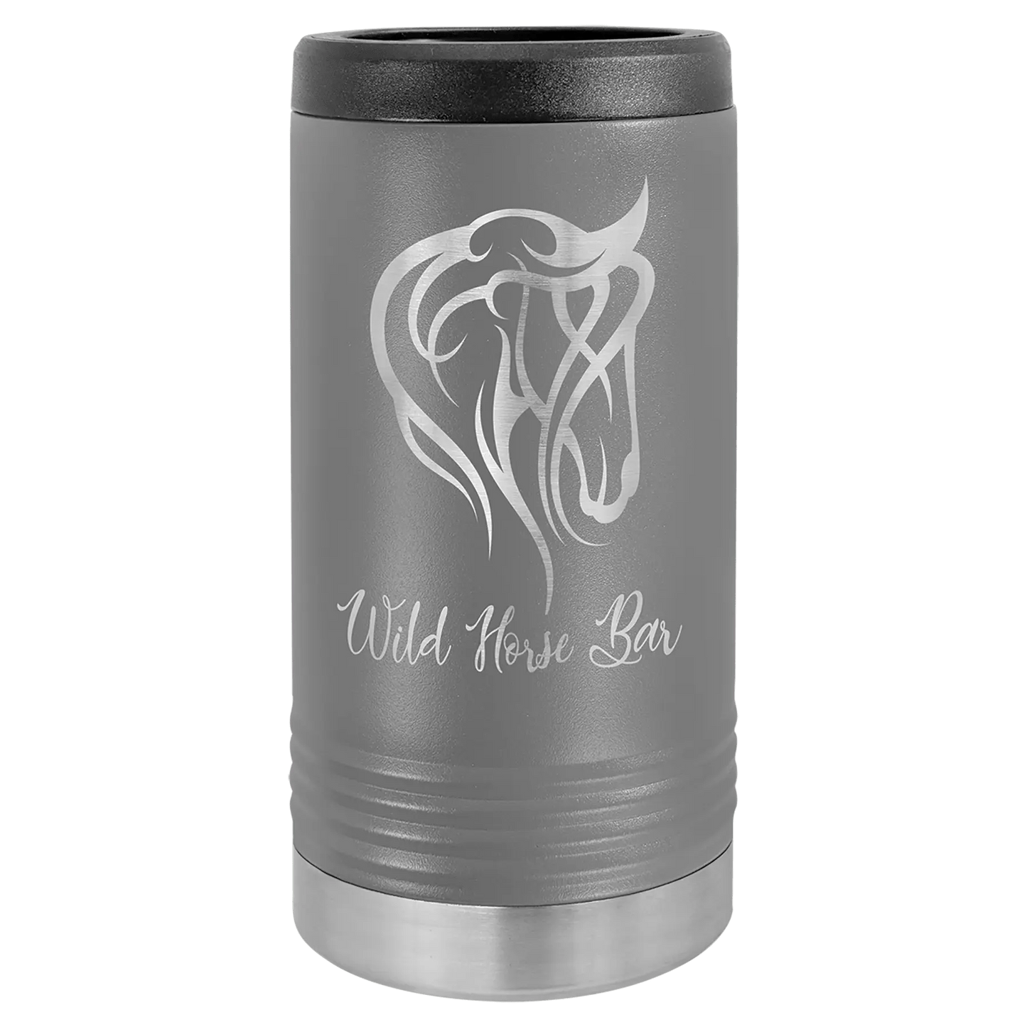 Custom Can Cooler - Slim Custom Etched Beverage Holder - Smalltown Connetchin
