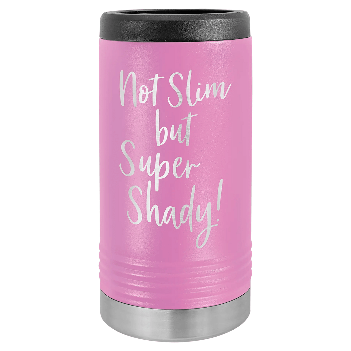 Custom Can Cooler - Slim Custom Etched Beverage Holder - Smalltown Connetchin