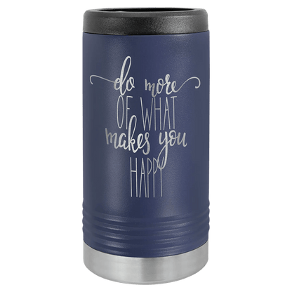 Custom Can Cooler - Slim Custom Etched Beverage Holder - Smalltown Connetchin