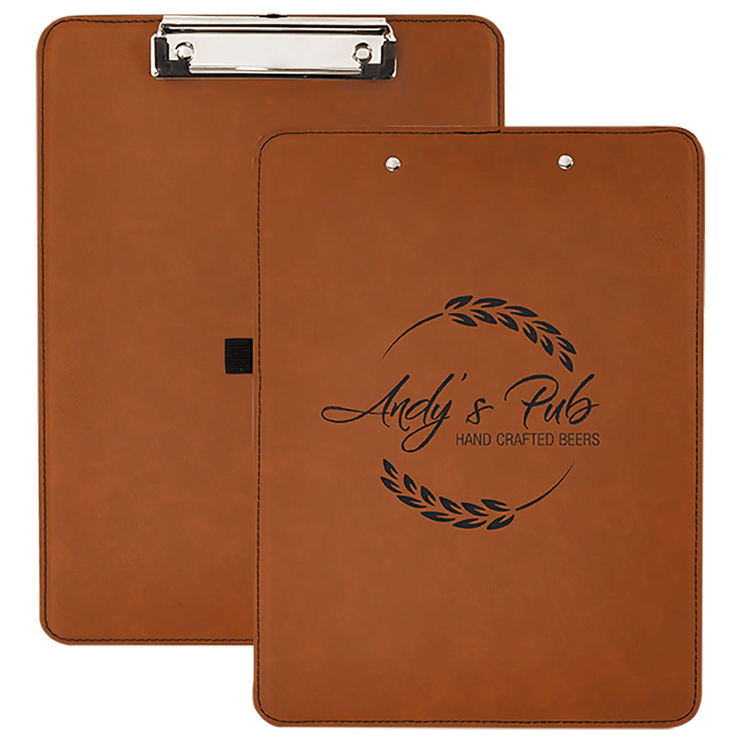 Custom Clipboard - Laser Etched Leatherette - Smalltown Connetchin