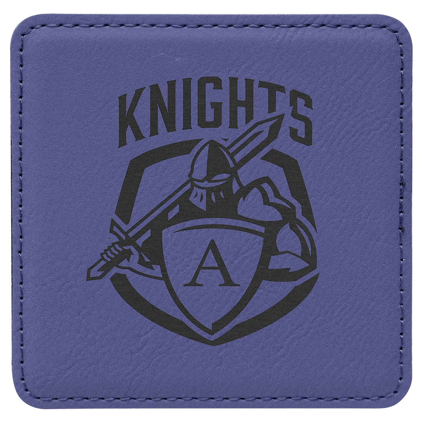 Custom Coasters | Etched Leatherette (4 pcs) - Smalltown Connetchin