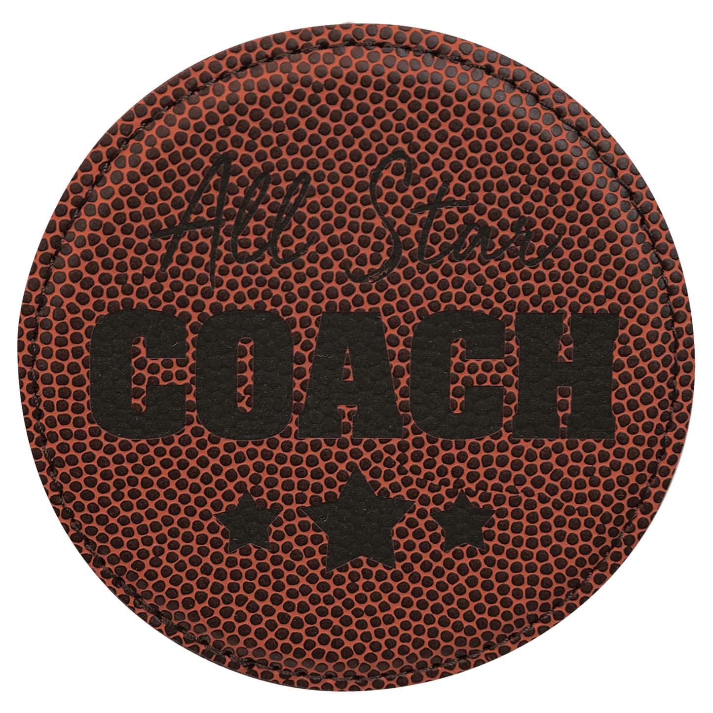 Custom Coasters | Etched Leatherette (4 pcs) - Smalltown Connetchin