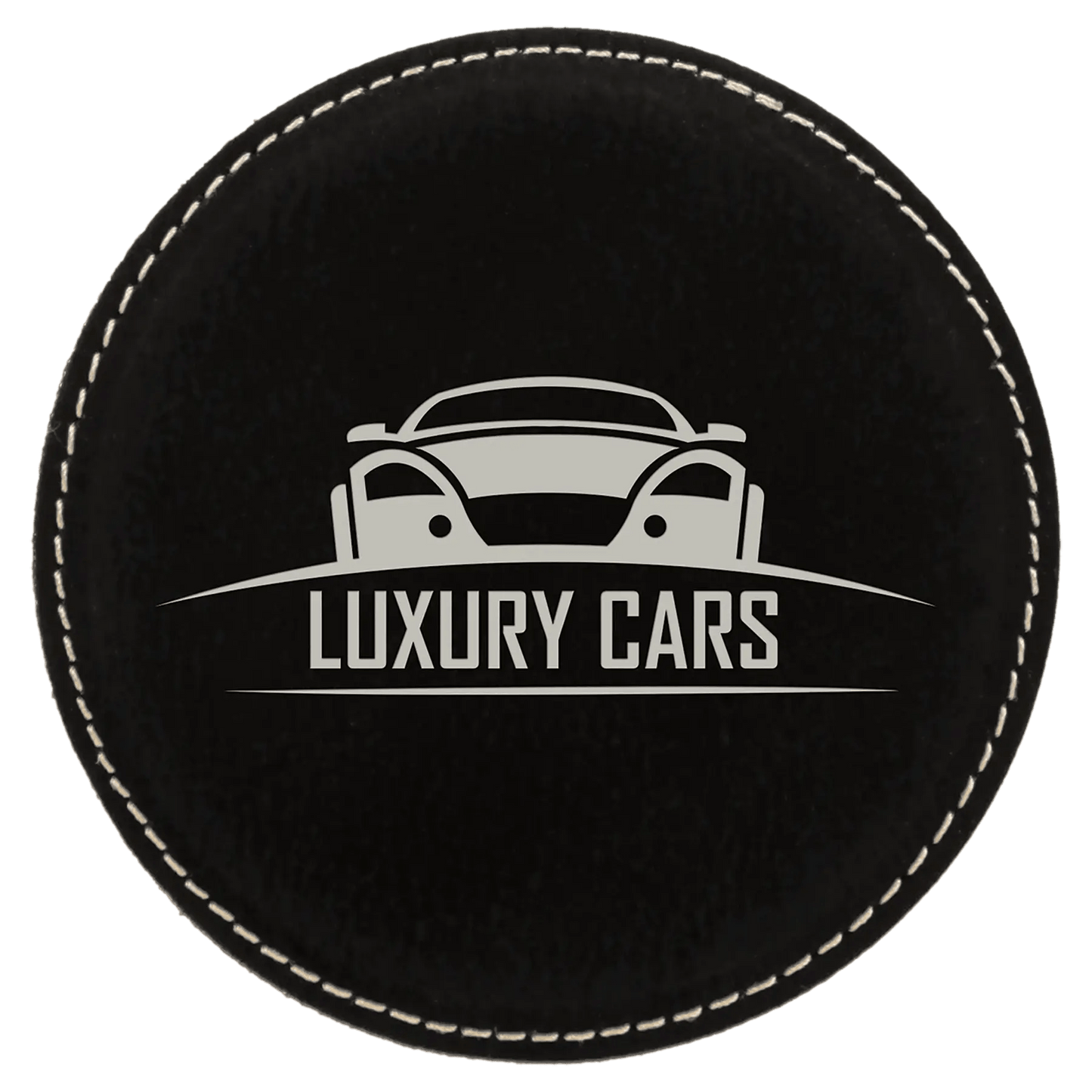 Custom Coasters | Etched Leatherette (4 pcs) - Smalltown Connetchin