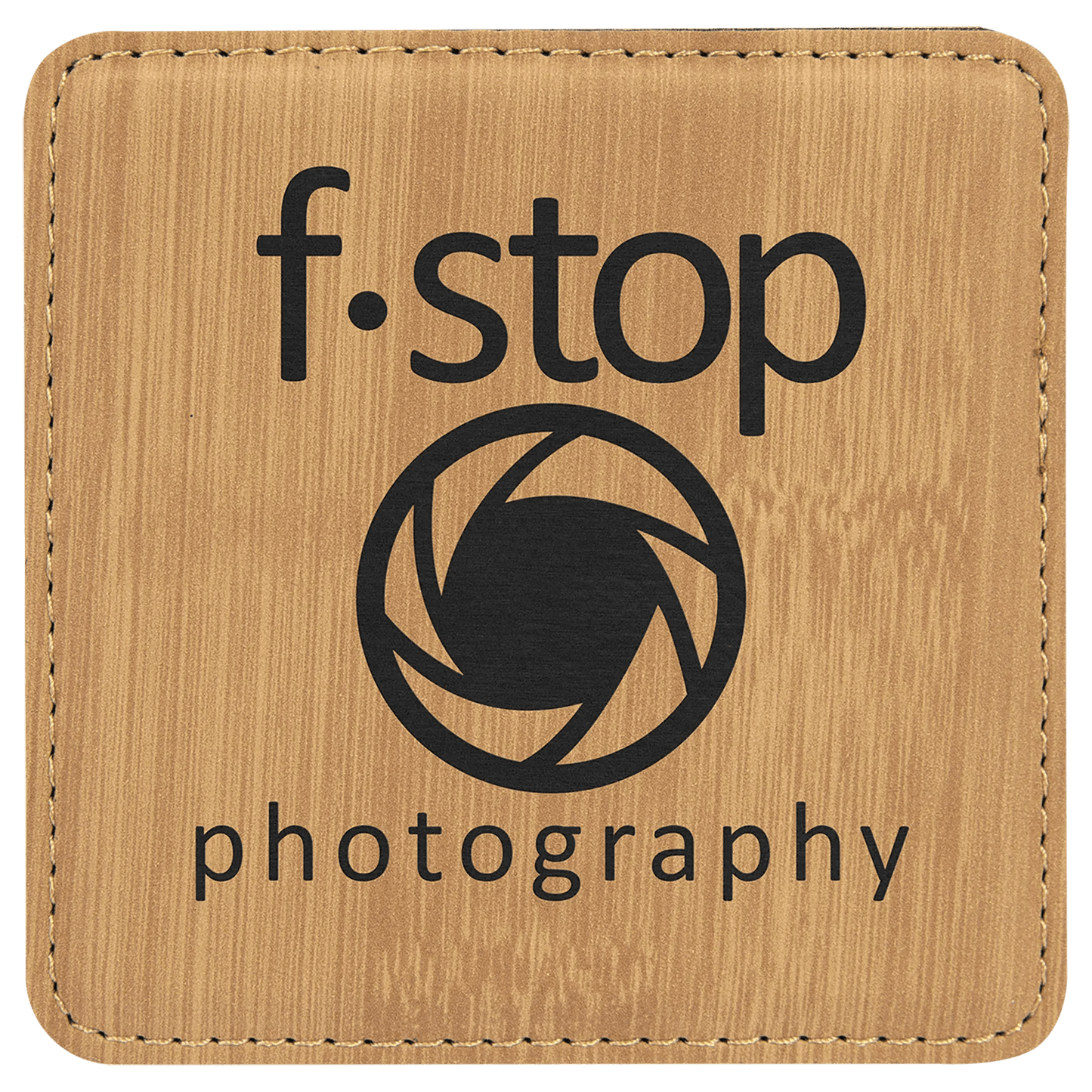 Custom Coasters | Etched Leatherette (4 pcs) - Smalltown Connetchin