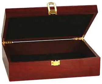 Custom Engraved Gift Box - Rosewood Finish - Smalltown Connetchin