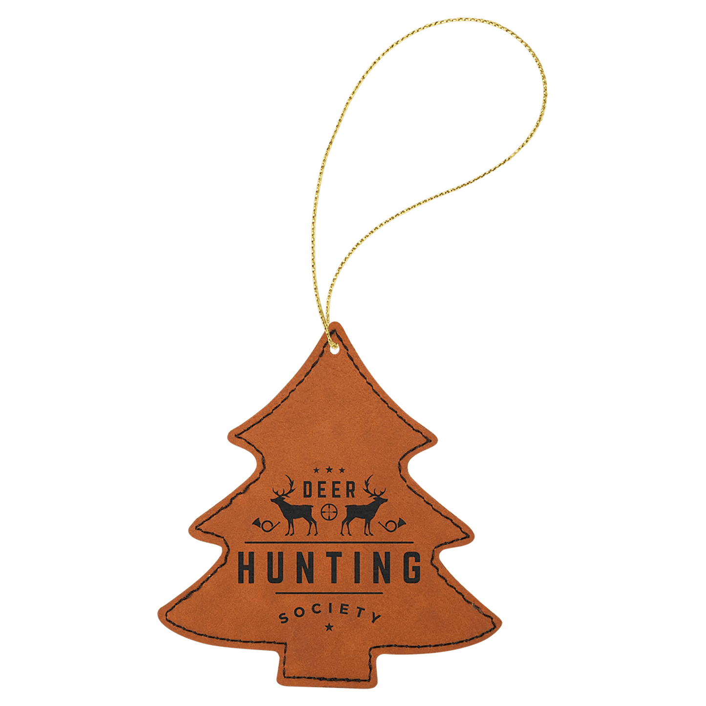 Custom Engraved Ornaments - Leatherette - Smalltown Connetchin