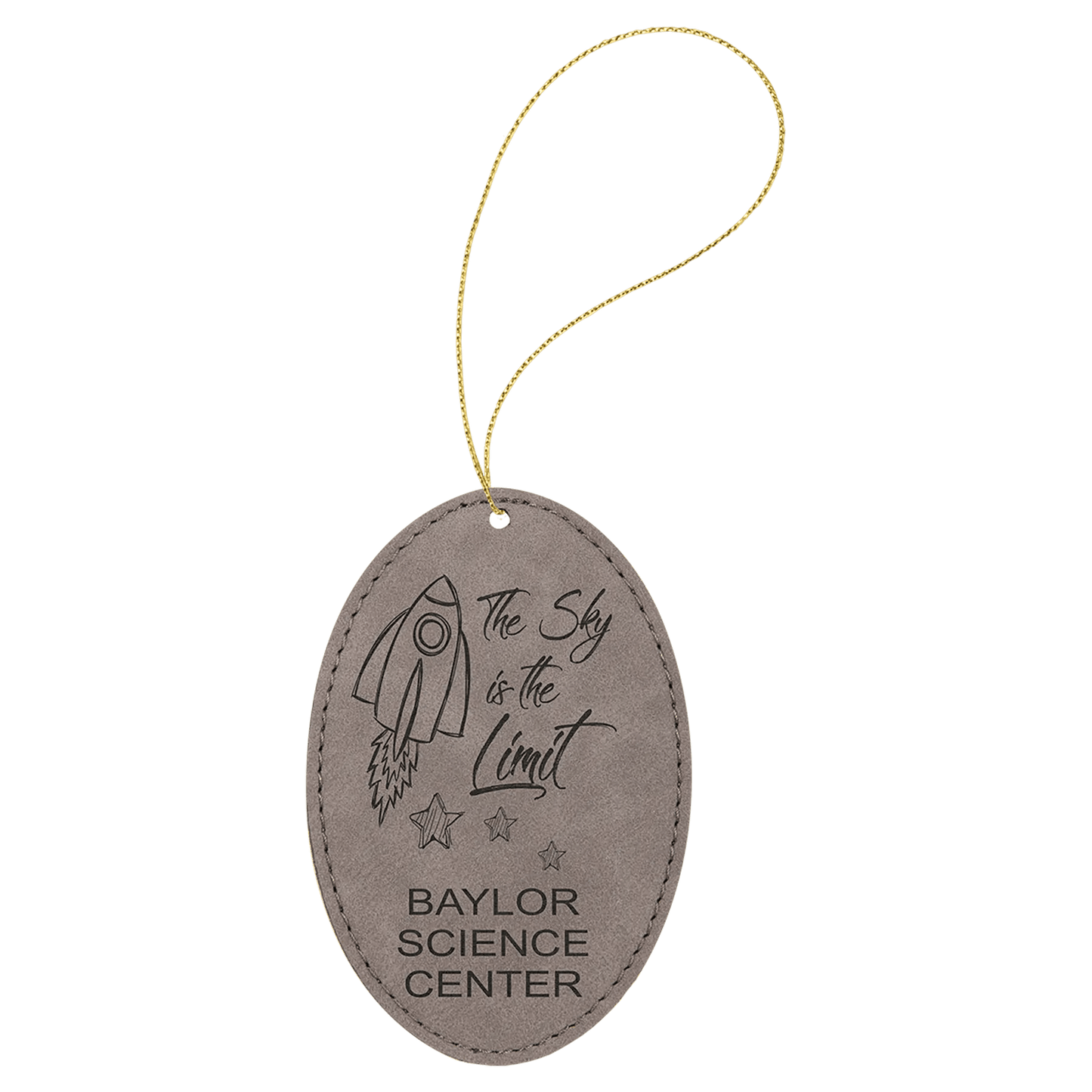 Custom Engraved Ornaments - Leatherette - Smalltown Connetchin