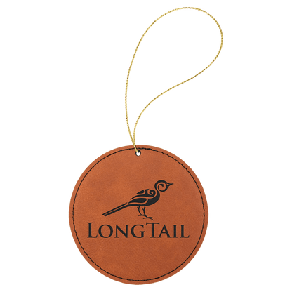 Custom Engraved Ornaments - Leatherette - Smalltown Connetchin