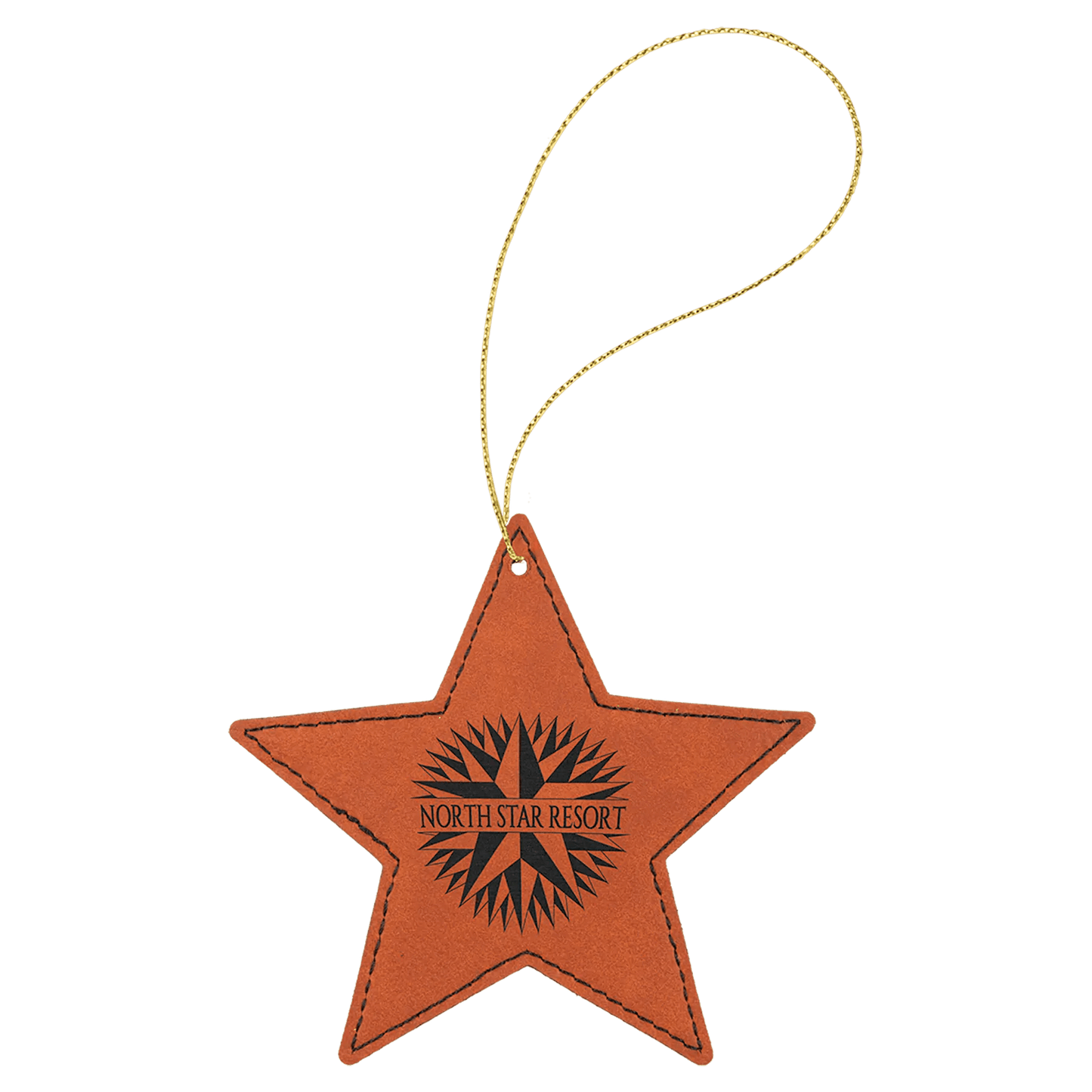 Custom Engraved Ornaments - Leatherette - Smalltown Connetchin