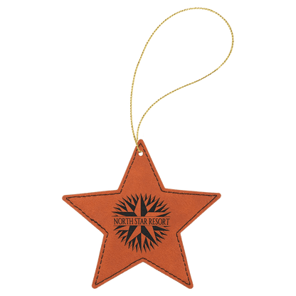 Custom Engraved Ornaments - Leatherette - Smalltown Connetchin