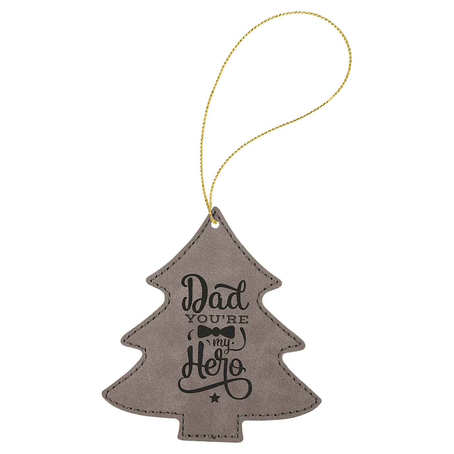 Custom Engraved Ornaments - Leatherette - Smalltown Connetchin