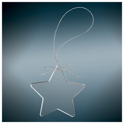 Custom Etched Glass Ornament with Silver String - Smalltown Connetchin