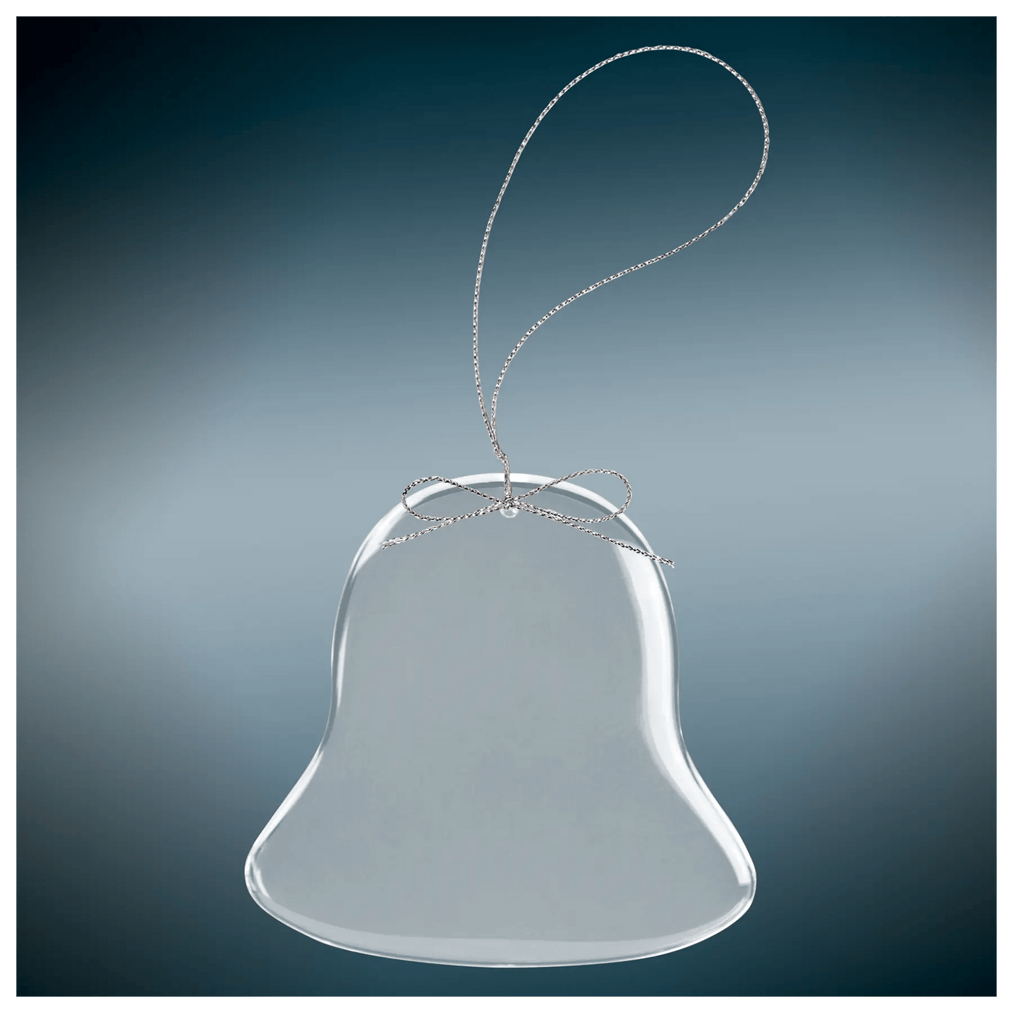 Custom Etched Glass Ornament with Silver String - Smalltown Connetchin