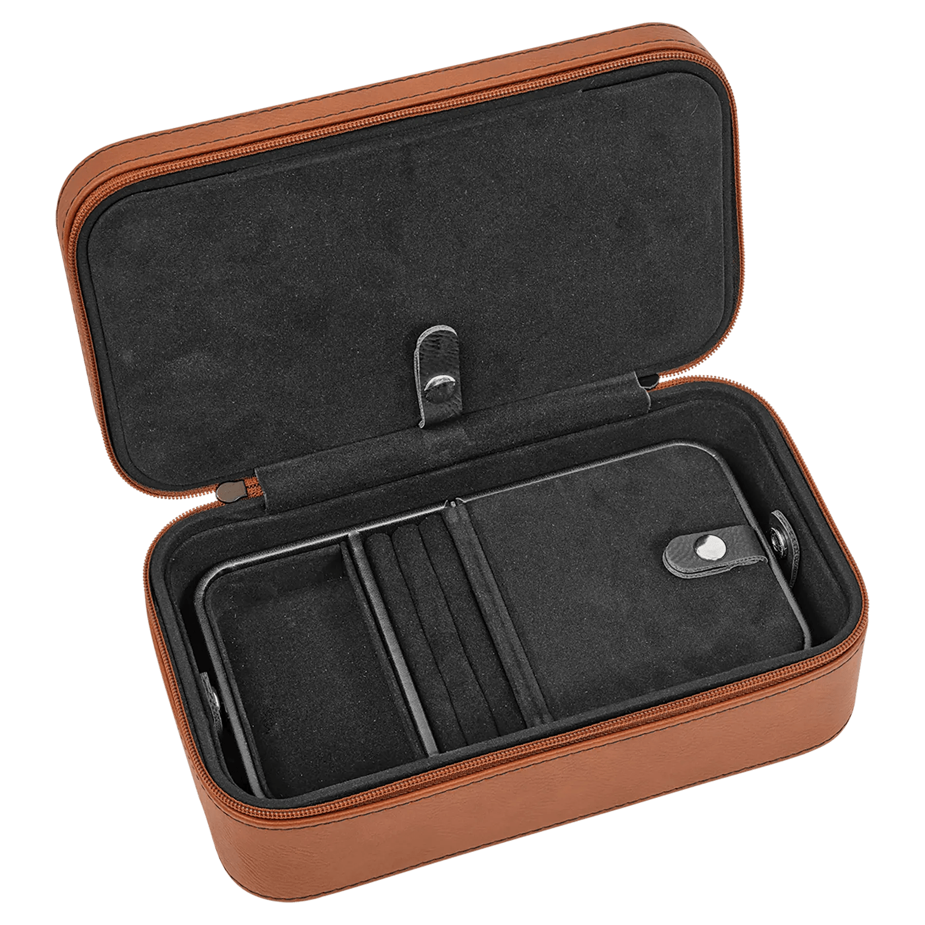 Custom Jewelry Box - Etched Leatherette - Smalltown Connetchin