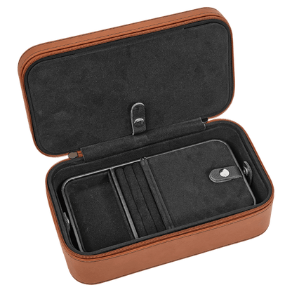 Custom Jewelry Box - Etched Leatherette - Smalltown Connetchin