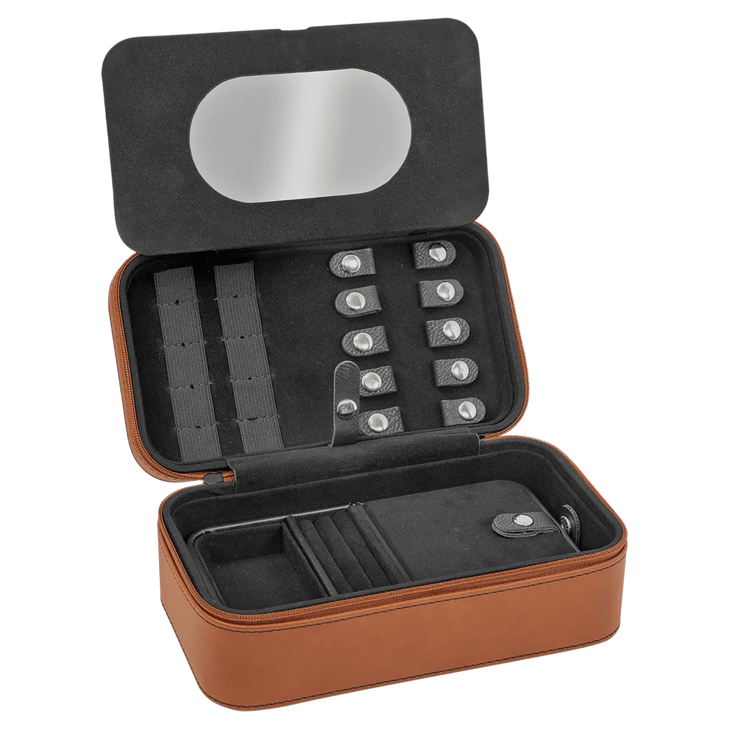 Custom Jewelry Box - Etched Leatherette - Smalltown Connetchin