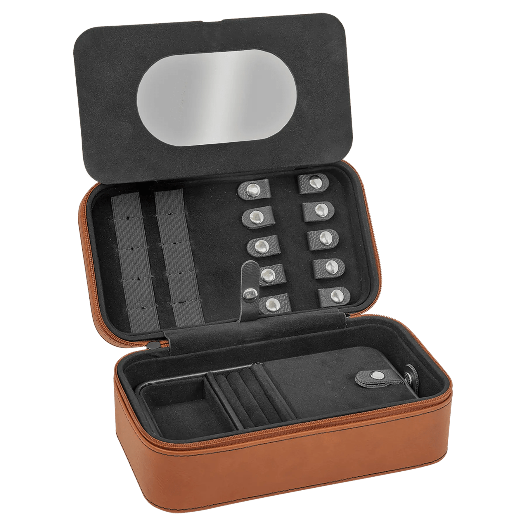 Custom Jewelry Box - Etched Leatherette - Smalltown Connetchin