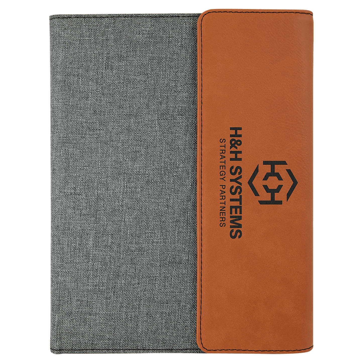 Custom Leatherette Portfolio - Laser Etched - Smalltown Connetchin