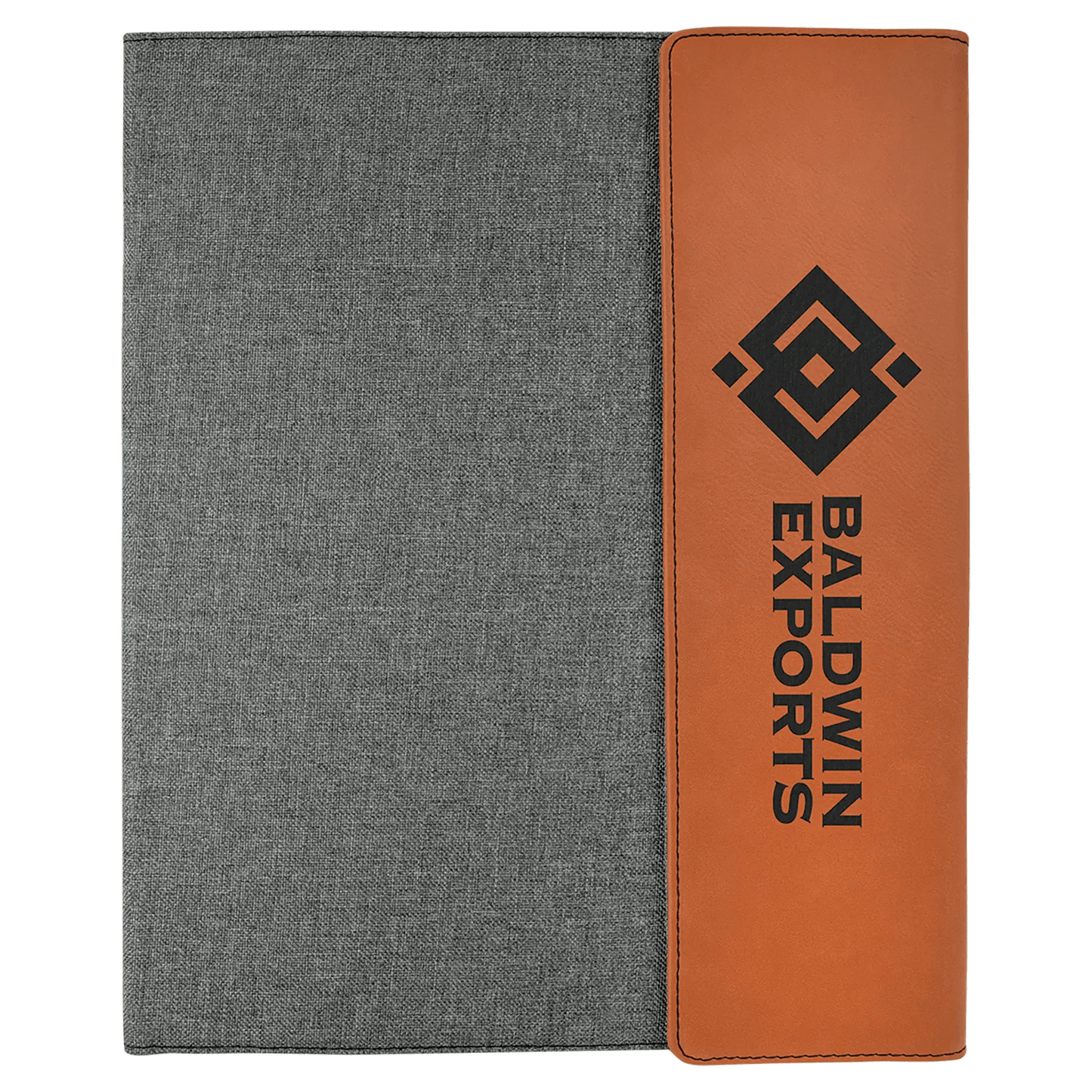 Custom Leatherette Portfolio - Laser Etched - Smalltown Connetchin