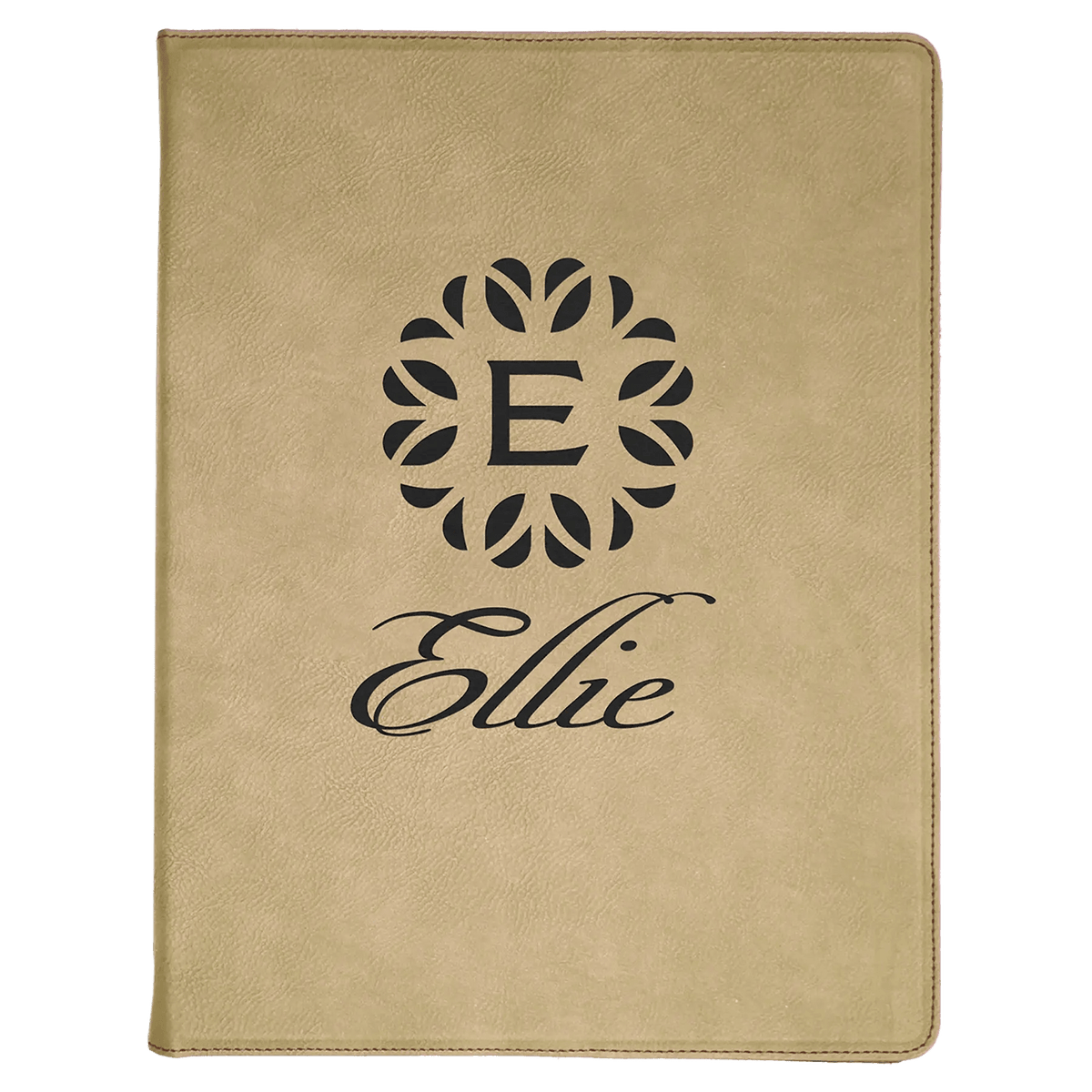 Custom Leatherette Portfolio - Laser Etched - Smalltown Connetchin