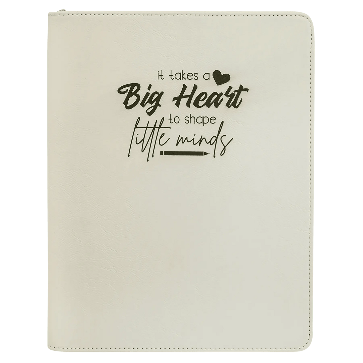 Custom Leatherette Portfolio - Laser Etched - Smalltown Connetchin