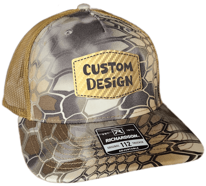 Custom Patch - Richardson 112PFP Printed Five Panel Snapback - KRYPTEK HIGHLANDER/BUCK - Smalltown Connetchin