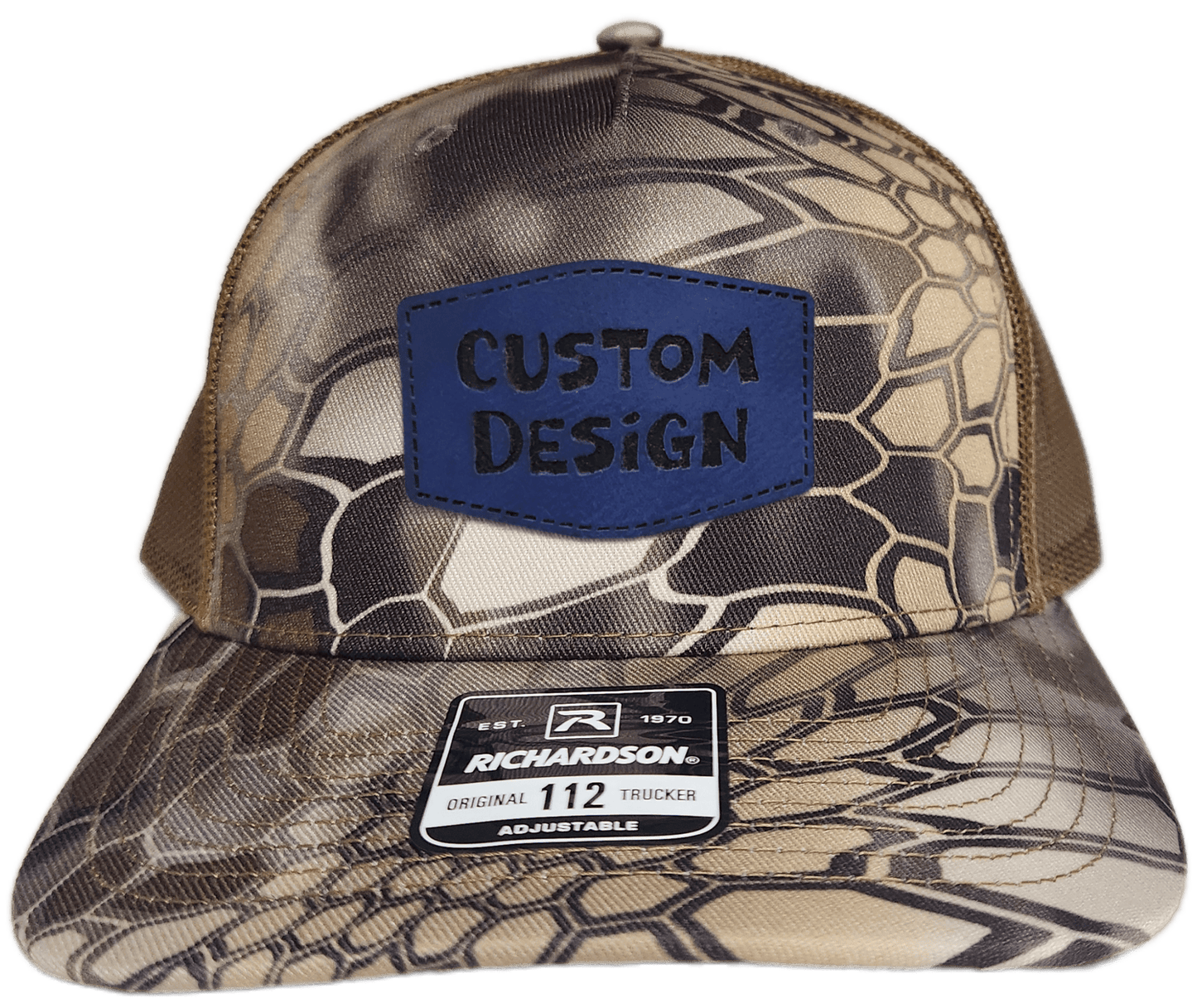 Custom Patch - Richardson 112PFP Printed Five Panel Snapback - KRYPTEK HIGHLANDER/BUCK - Smalltown Connetchin