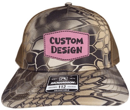 Custom Patch - Richardson 112PFP Printed Five Panel Snapback - KRYPTEK HIGHLANDER/BUCK - Smalltown Connetchin