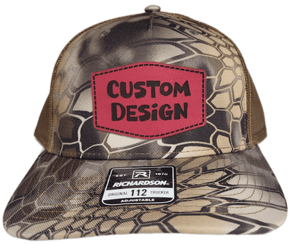 Custom Patch - Richardson 112PFP Printed Five Panel Snapback - KRYPTEK HIGHLANDER/BUCK - Smalltown Connetchin