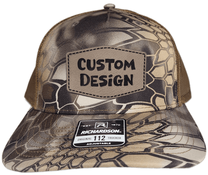Custom Patch - Richardson 112PFP Printed Five Panel Snapback - KRYPTEK HIGHLANDER/BUCK - Smalltown Connetchin