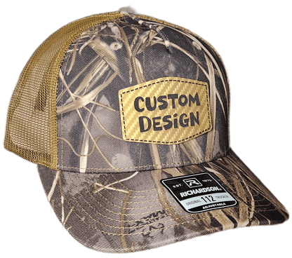 Custom Patch - Richardson 112PFP Printed Five Panel Snapback - REALTREE MAX - 7/BUCK - Smalltown Connetchin