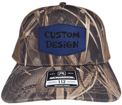 Custom Patch - Richardson 112PFP Printed Five Panel Snapback - REALTREE MAX - 7/BUCK - Smalltown Connetchin