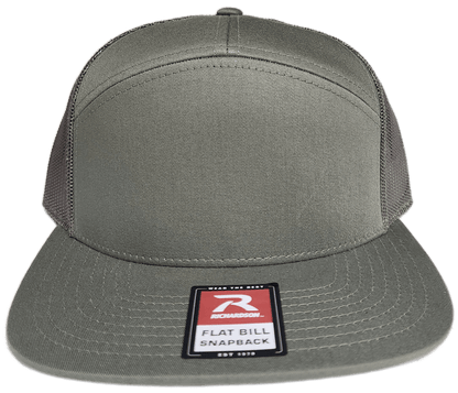 Custom Patch - Richardson 168 7 Panel Snapback Cap - LODEN - Smalltown Connetchin