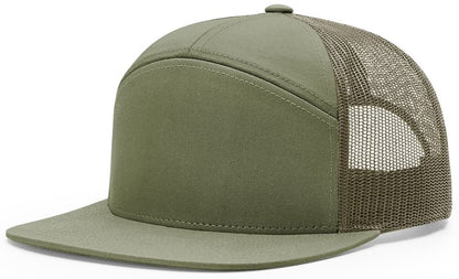 Custom Patch - Richardson 168 7 Panel Snapback Cap - LODEN - Smalltown Connetchin